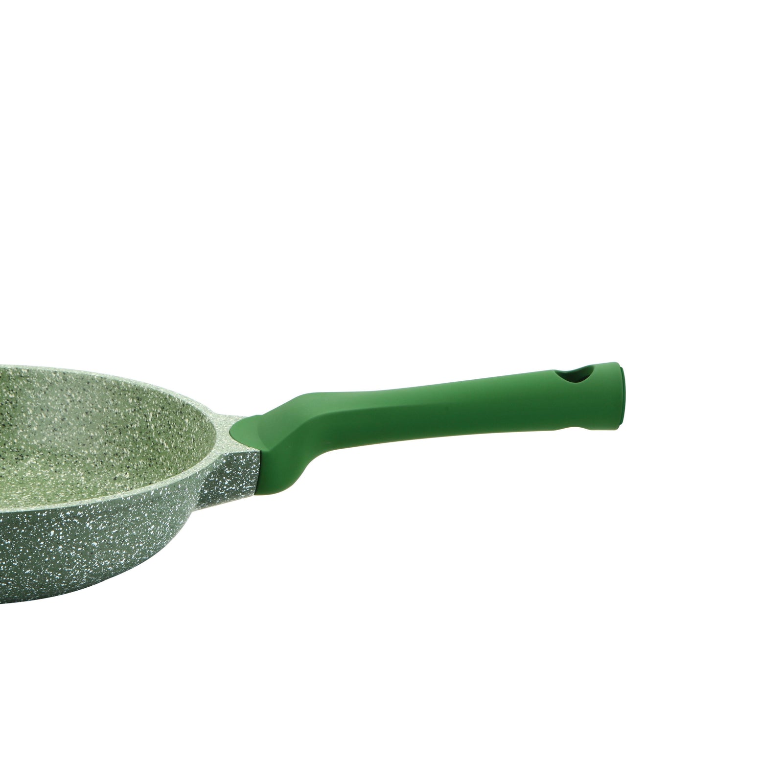Prestige Essentials Granite Non-Stick Fry Pan 18cm | Induction Compatible Cast Aluminium Frying Pan | Green - PR81099