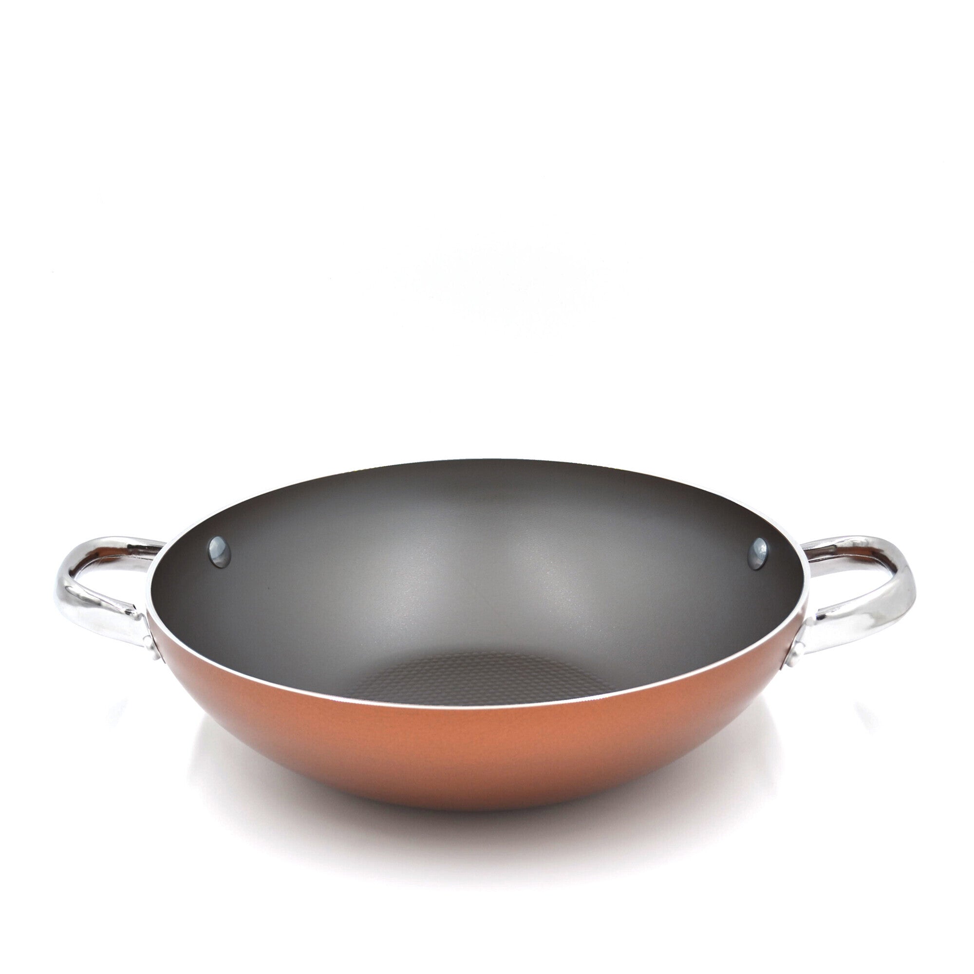 Prestige Ultra Non Stick Kadai with Glass Lid 28Cm and Complimentary Pan Holder | Induction Based Stock Pot | Non stick Stock Pot with Lid | PR22605