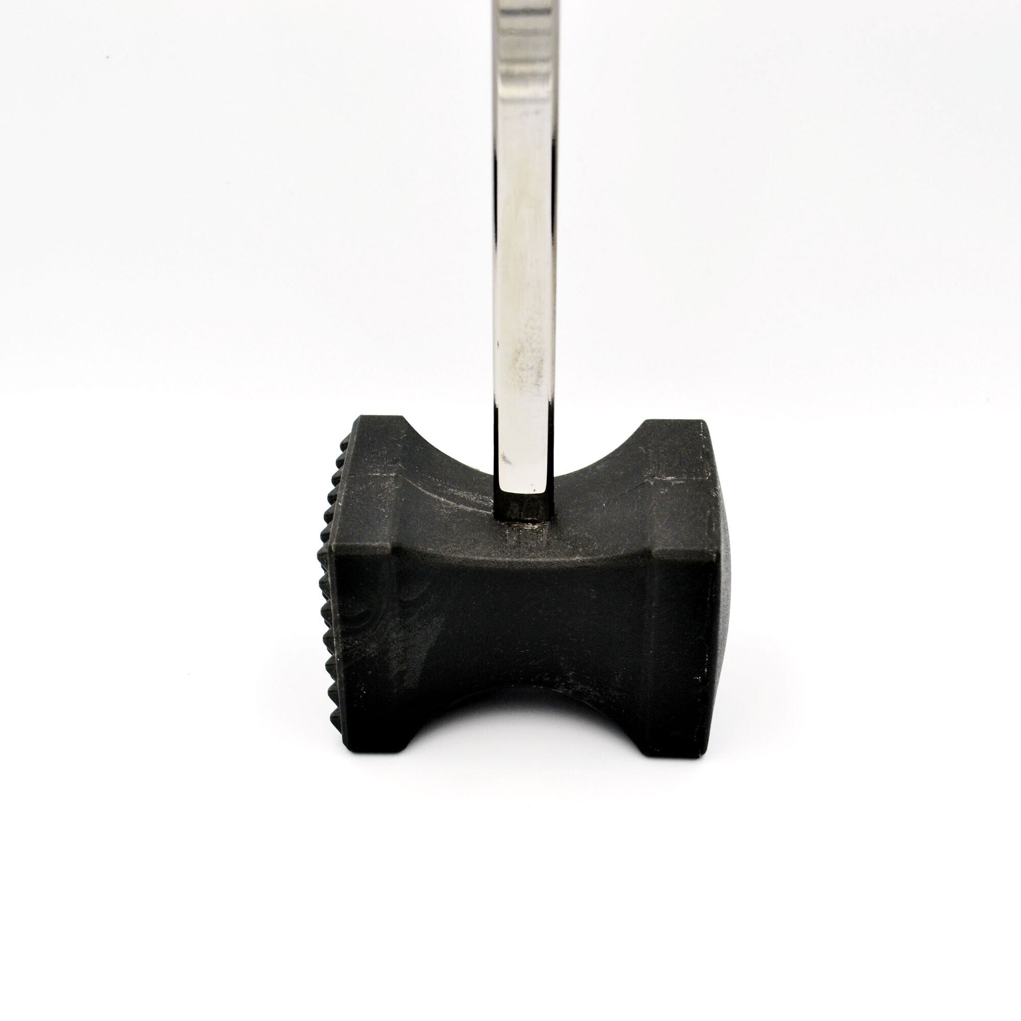 Prestige Meat Tenderizer | Meat Tenderizer Hammer with Comfortable-Grip Handle | Dual-side Mallet for Kitchen | Heavy Duty Pounder For Tenderizing Steak | Black - PR5172