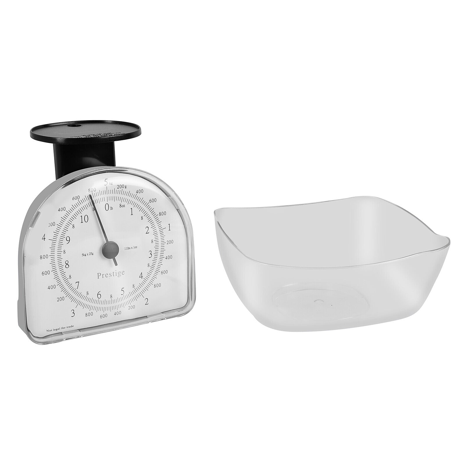 Prestige Kitchen Scale Chrome 5 kg | White - PR50096
