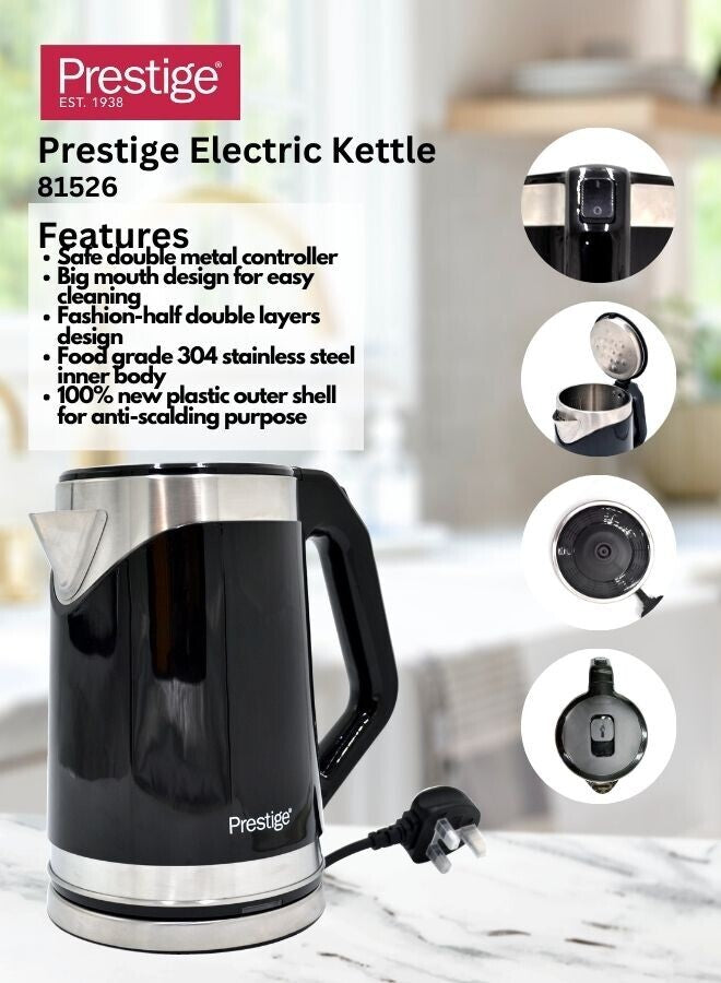 Prestige Stainless Steel Electic Kettle 1.8 Ltr | PR81526
