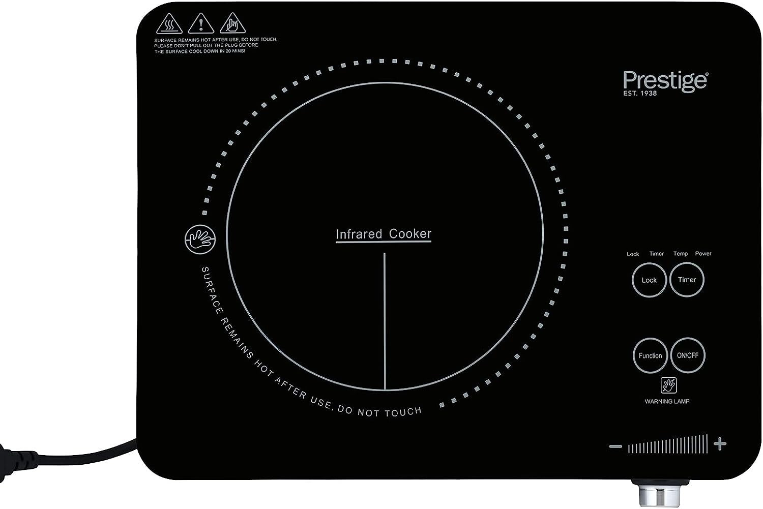 Prestige Single Infrared Cooker - 2000W | PR50358