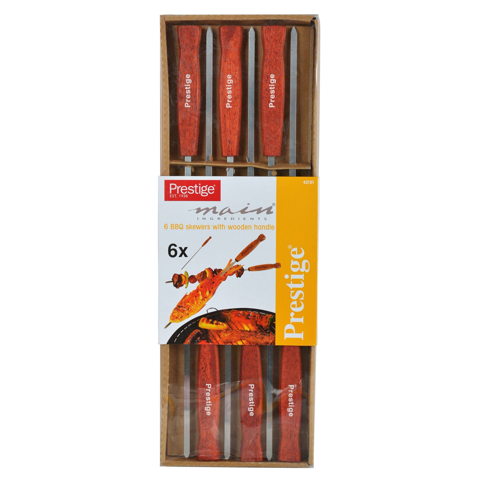 Prestige BBQ Skewers | Brown - PR42101