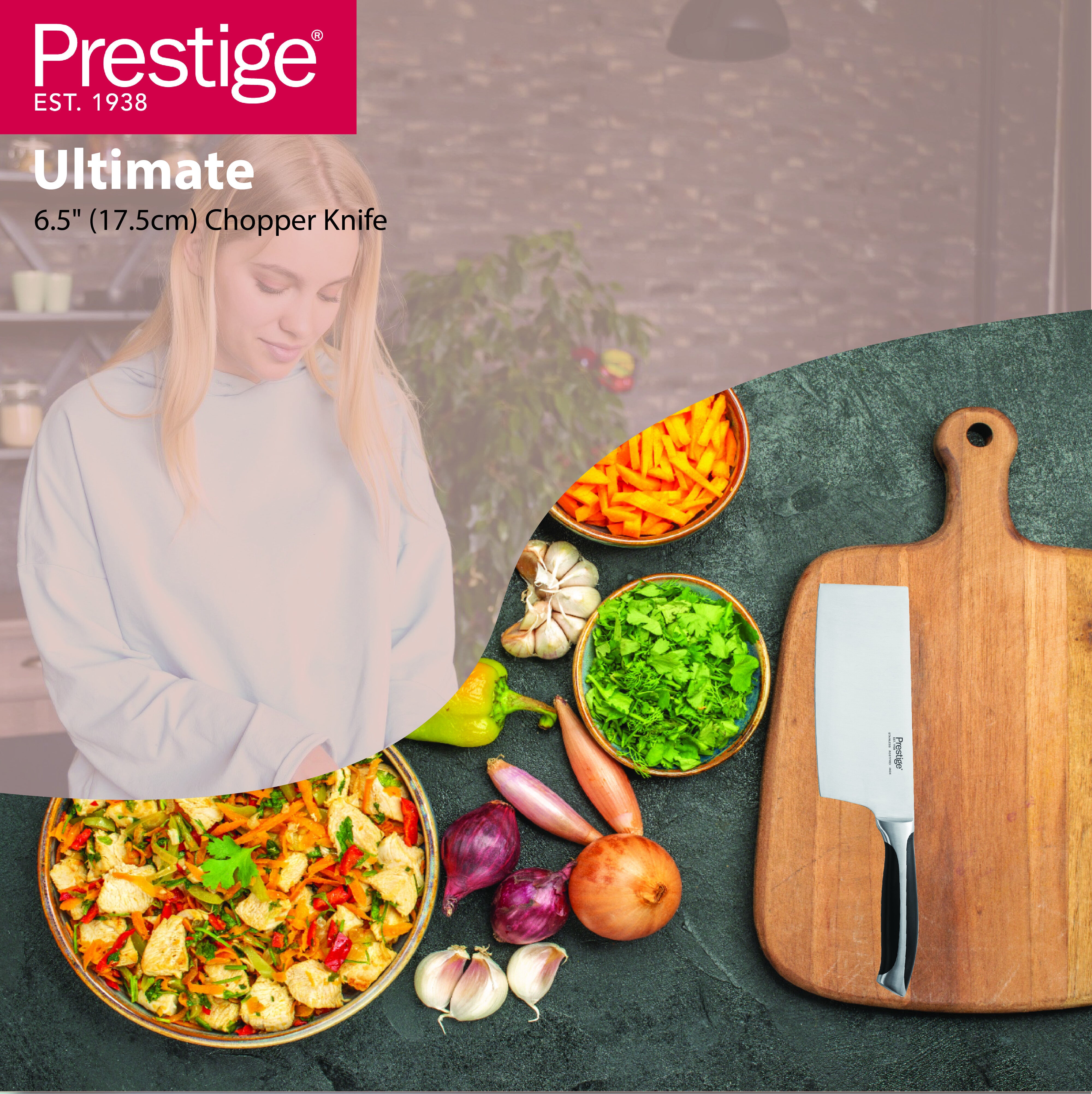 Prestige Ultimate 6.5" Chopper Knife | PR57548
