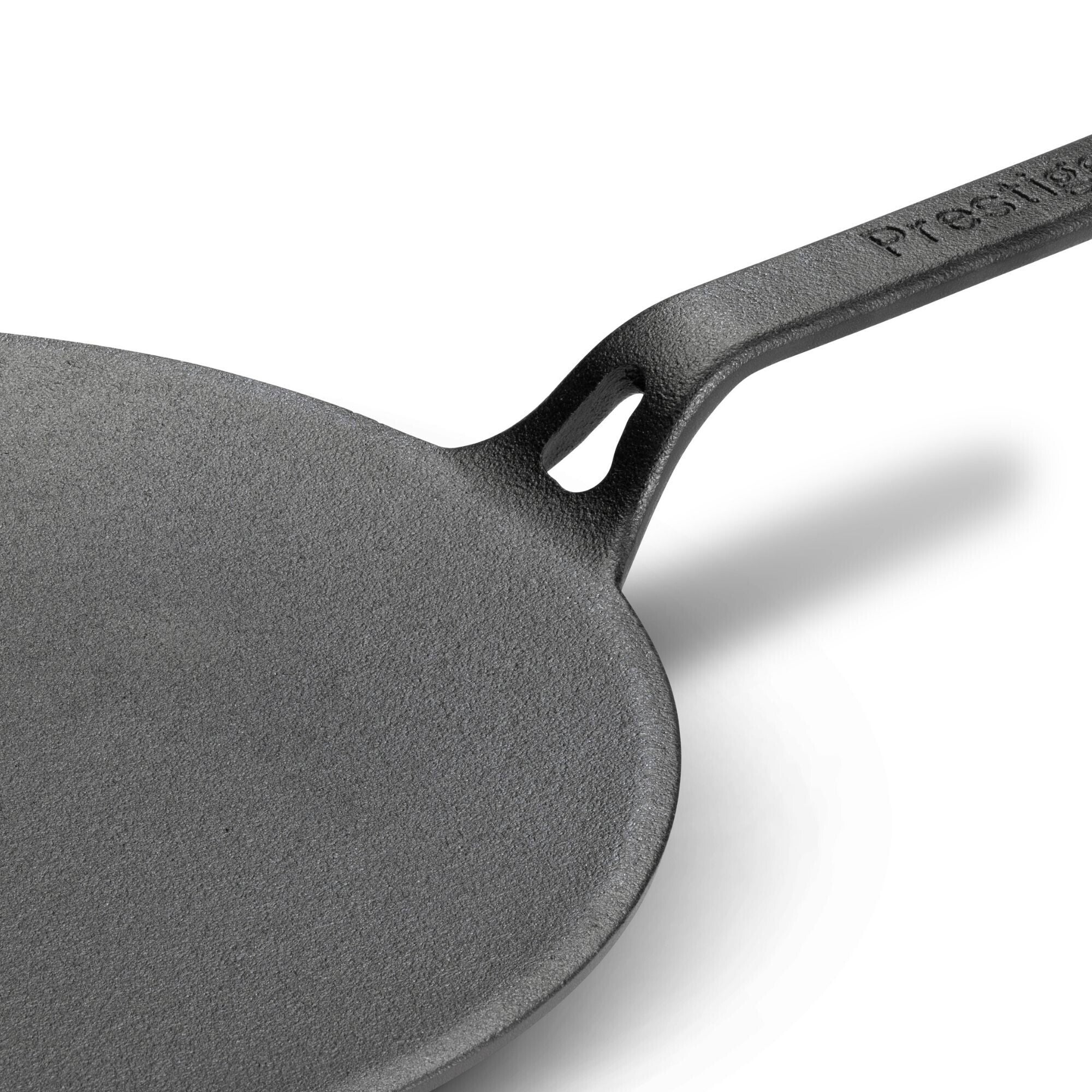 Prestige Cast Iron Pre-Seasoned Curved Tawa 28 cm | PR48884