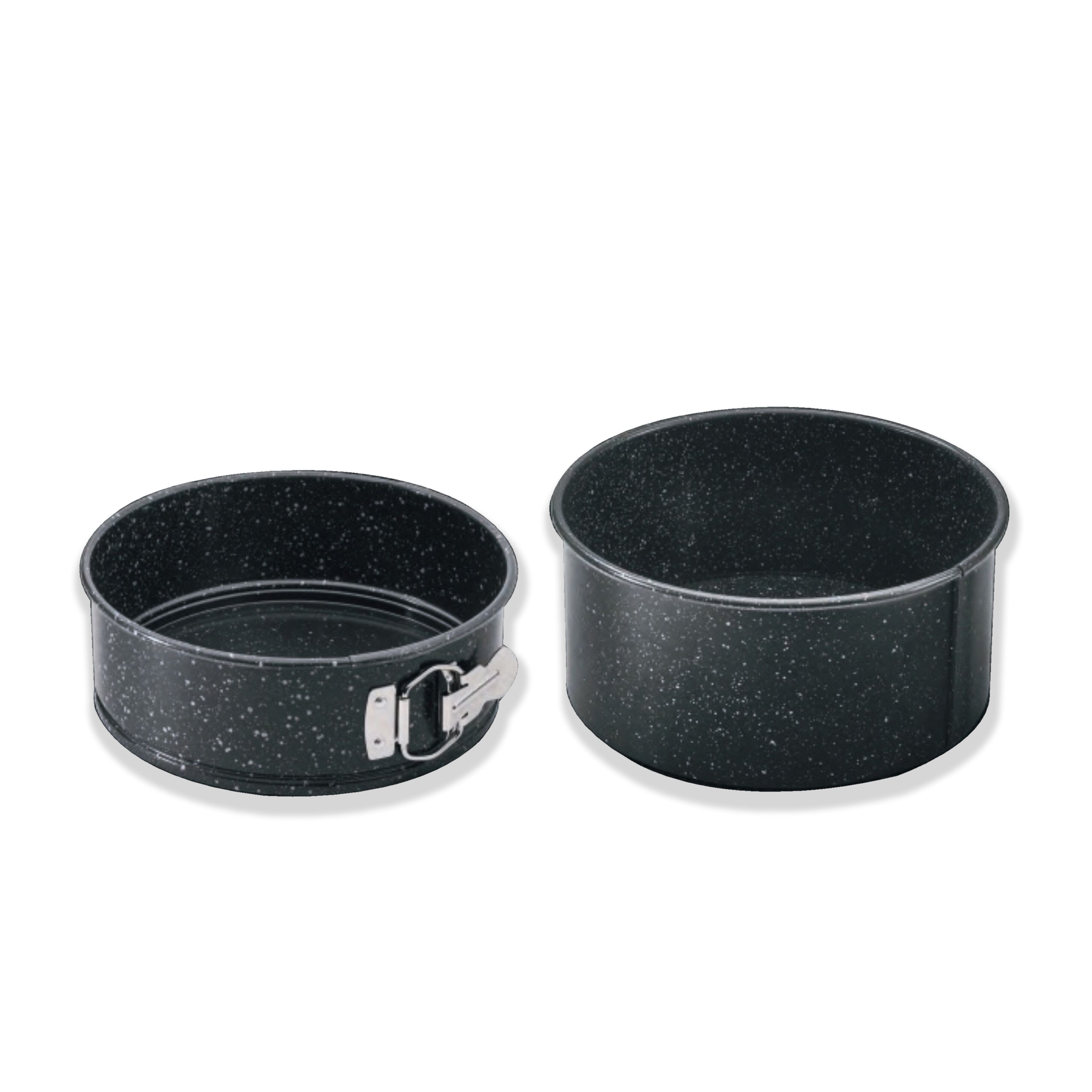 Prestige Granite 2Pcs Bakeware Set (20Cm Springform Cake Tin & 26Cm Loose Round Cake Tin) | PR49077