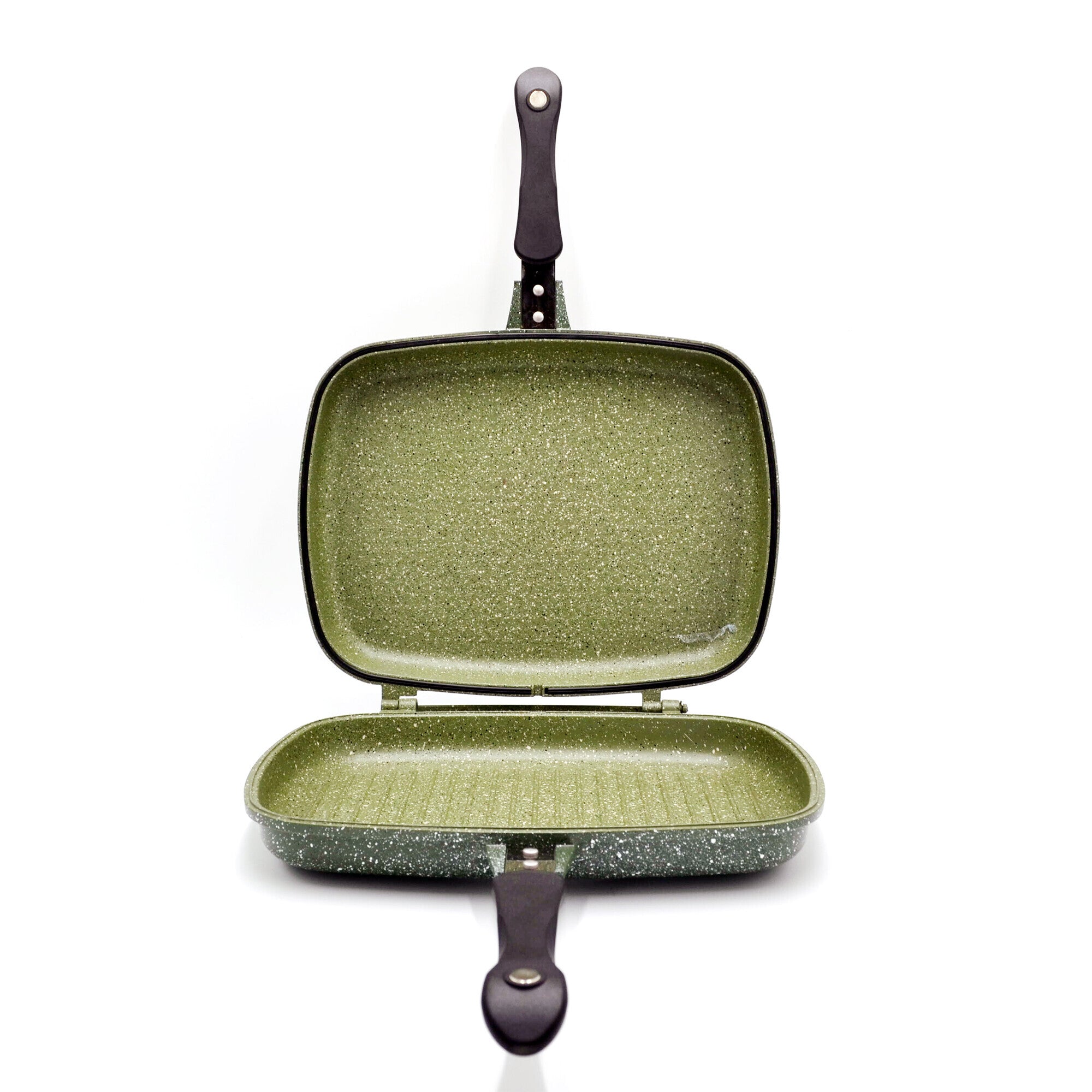 Prestige Double Fry Pan 32cm | Double-Sided Non-Stick Griddle Pan | Foldable Flipping Grill Frying Pan - PR80973