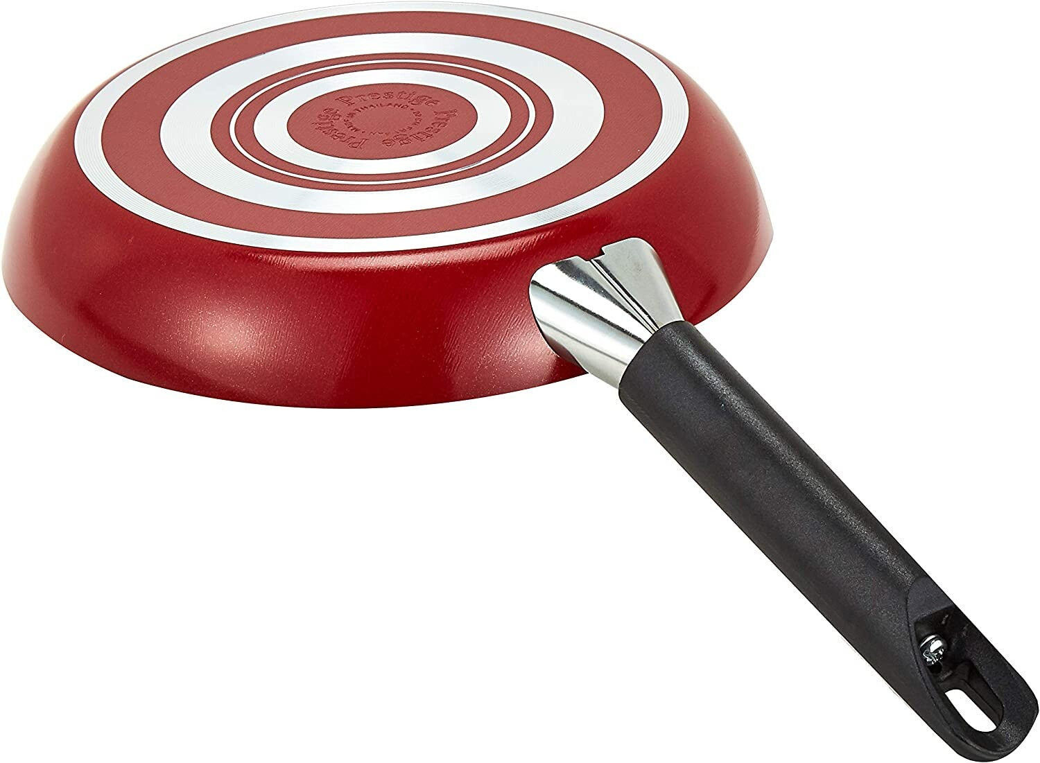 Prestige Classique 16 Piece Non stick cookware Set | Non Stick Cooking Pan Set | 2 Fry Pans, 2 Casseroles, 2 Saucepan, Kadai, 3 Glass Lids, Cutting Board & 5 Spatulas | PR21234