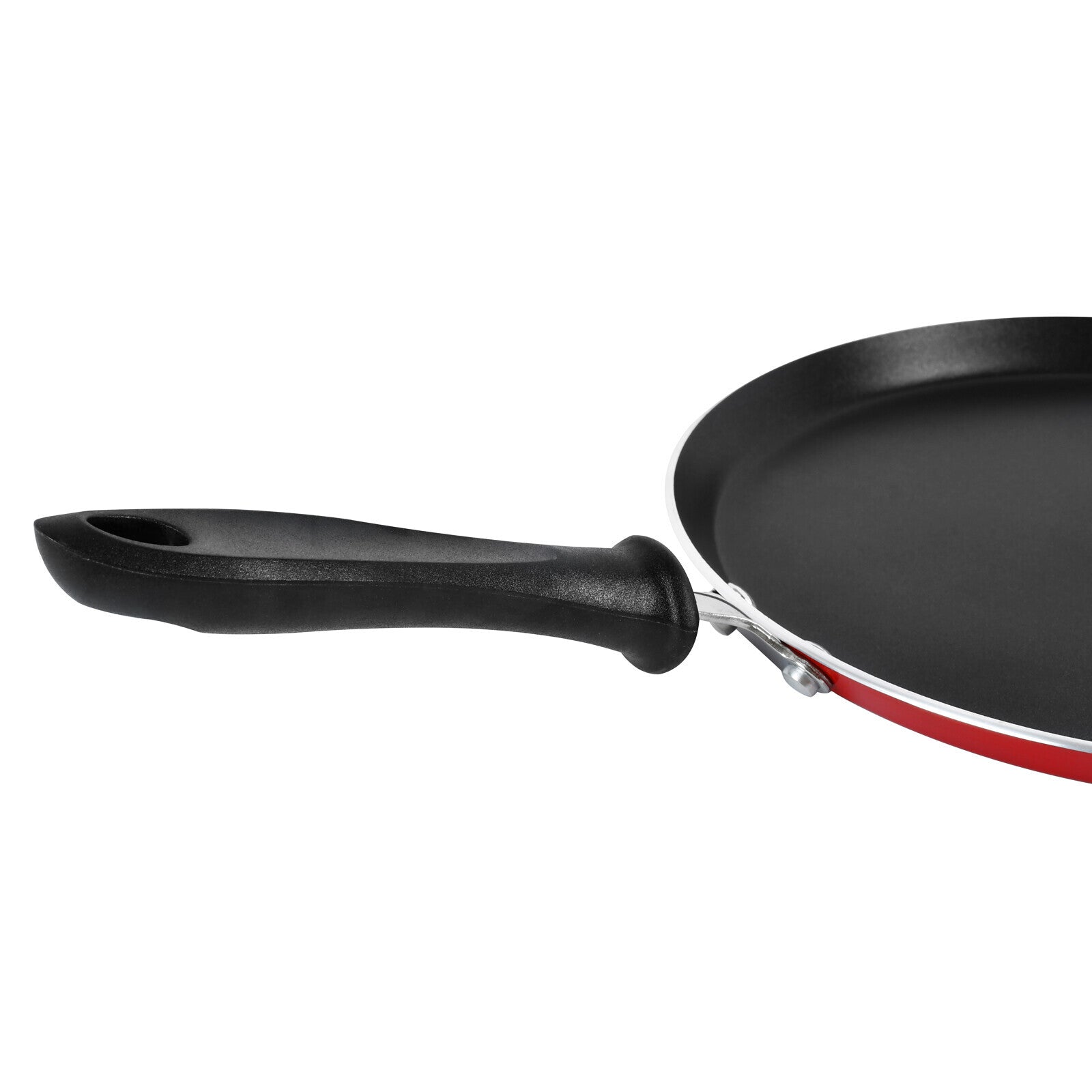 Prestige Omni Tawa 25 cm | Ftal Tawa for Roti | Aluminium Dosa Pan | PR15858 - Black