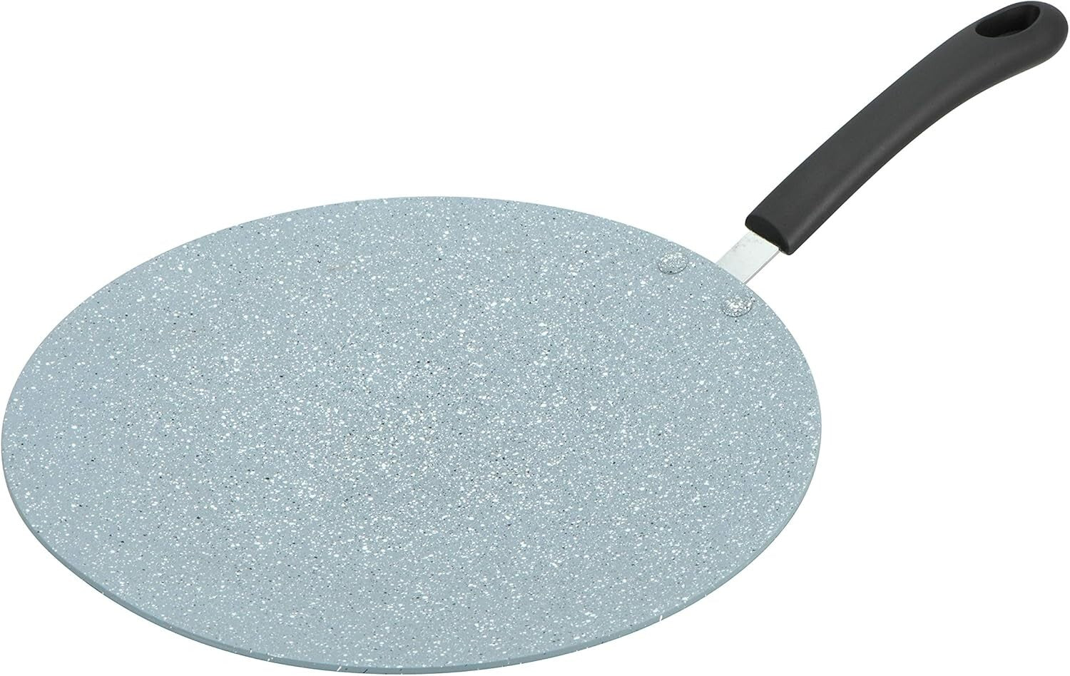 Prestige Speckled Concave Tawa 30 Cm | Long Lasting Non Stick Aluminum Tawa for Roti | Grey - PR15875