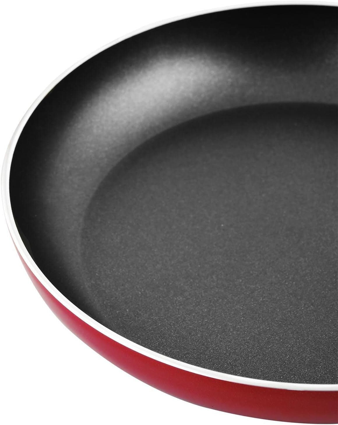 Prestige Classique Non-Stick Fry Pan 22 cm | 3X Ultra Tough Frying Pan | Red - PR15921