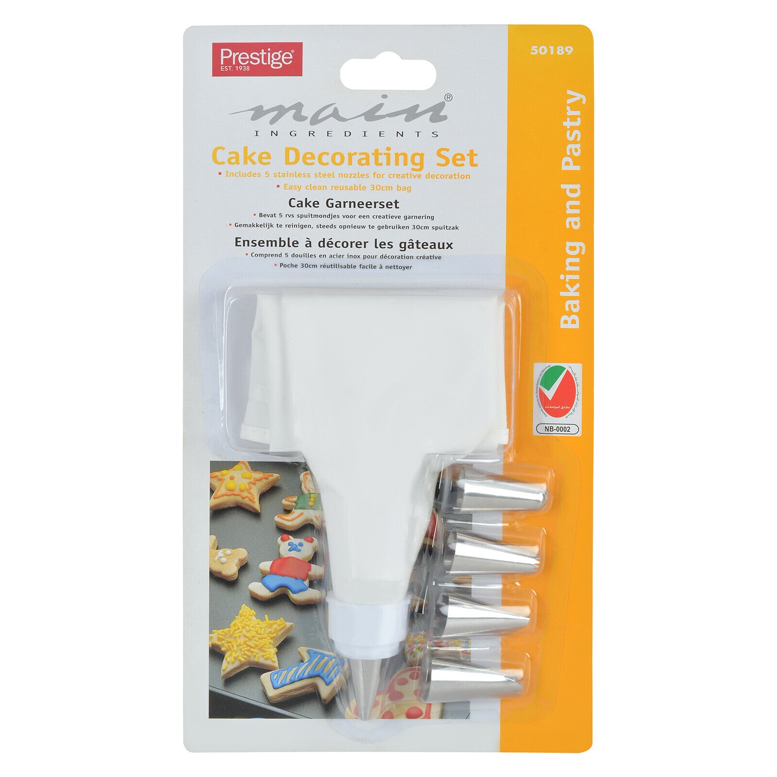 Prestige Cake Decor Set | Mulricolour - PR50189