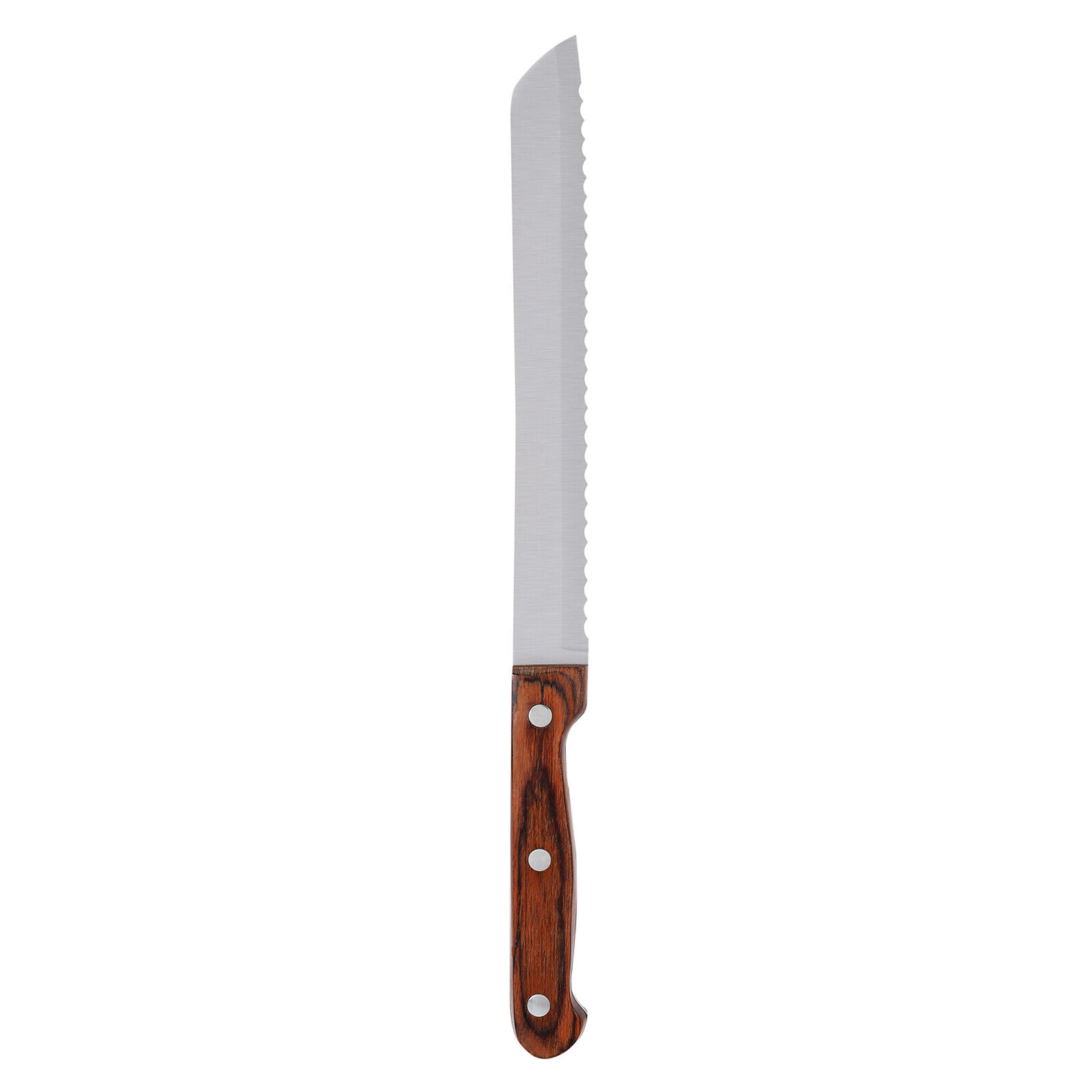 Prestige Classic Bread Knife 20cm | Wooden Handle Knife |Tough Hollow Ground Blades | PR1989