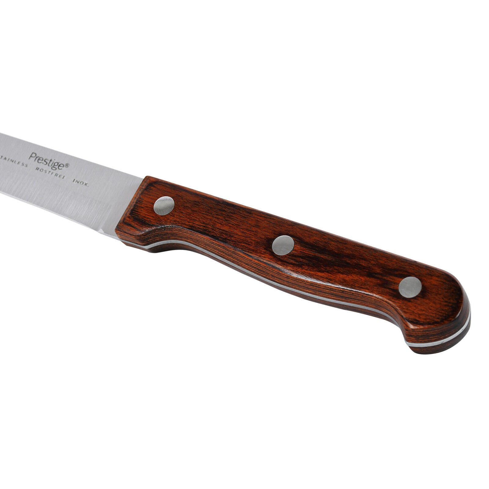 Prestige Classic Utility Knife 12.5cm | Wooden Handle Knife |Tough Hollow Ground Blades | PR1975