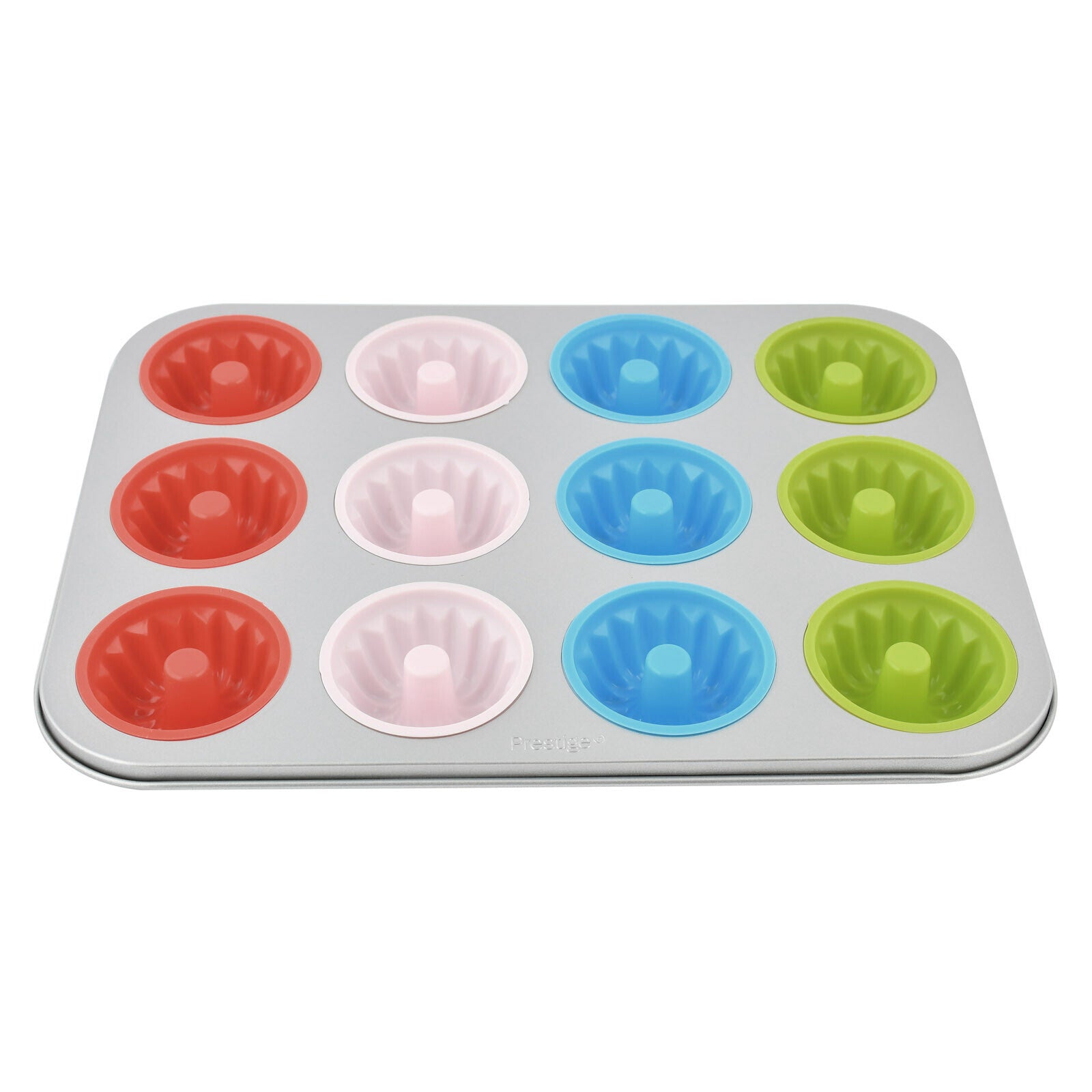 Prestige 12 Cup Fluted Muffin Pan Bundt Set | PR57156