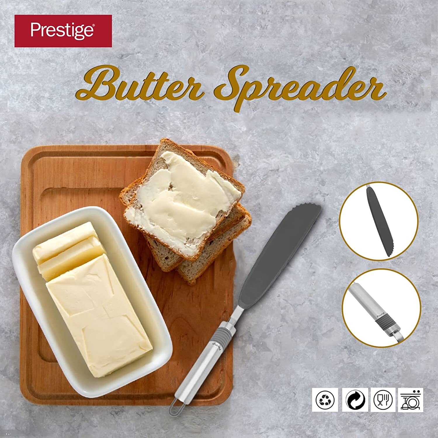 Prestige ProGrip Nylon Head Palette Knife | PR55407