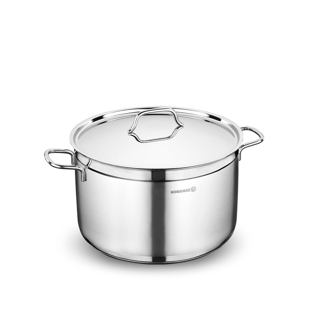 Korkmaz Alfa Stainless Steel Casserole Pot 18X10 Cm / 2.5 L.
| KA1017