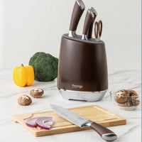 Prestige 8-Piece Stainless Steel Knife Block Set | Knife set with stand | PR50553
