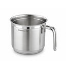 Korkmaz Alfa Grande 14 Pieces Stainless Steel Cookware Set | Stainless Steel Induction Compatible Tri-Ply Bottom Pots and Pans Set | Silver - KA1089