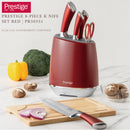 Prestige 8-Piece Stainless Steel Knife Block Set | Knife set with stand | PR50551