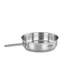 Korkmaz Alfa XL 11 Pieces Stainless Steel Cookware Set | Induction Compatible Tri-Ply Bottom Pots and Pans Set | Silver -KA1641