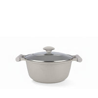Prestige Essentials 7-Piece Grey Granite Set | Non-Stick Pots and Pans Set | Induction Compatible Cooking Set | PR80972
