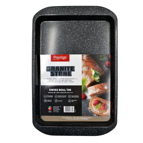 Prestige Rectangular Baking Tray with Nonstick Granite Stone Coating | PR48772