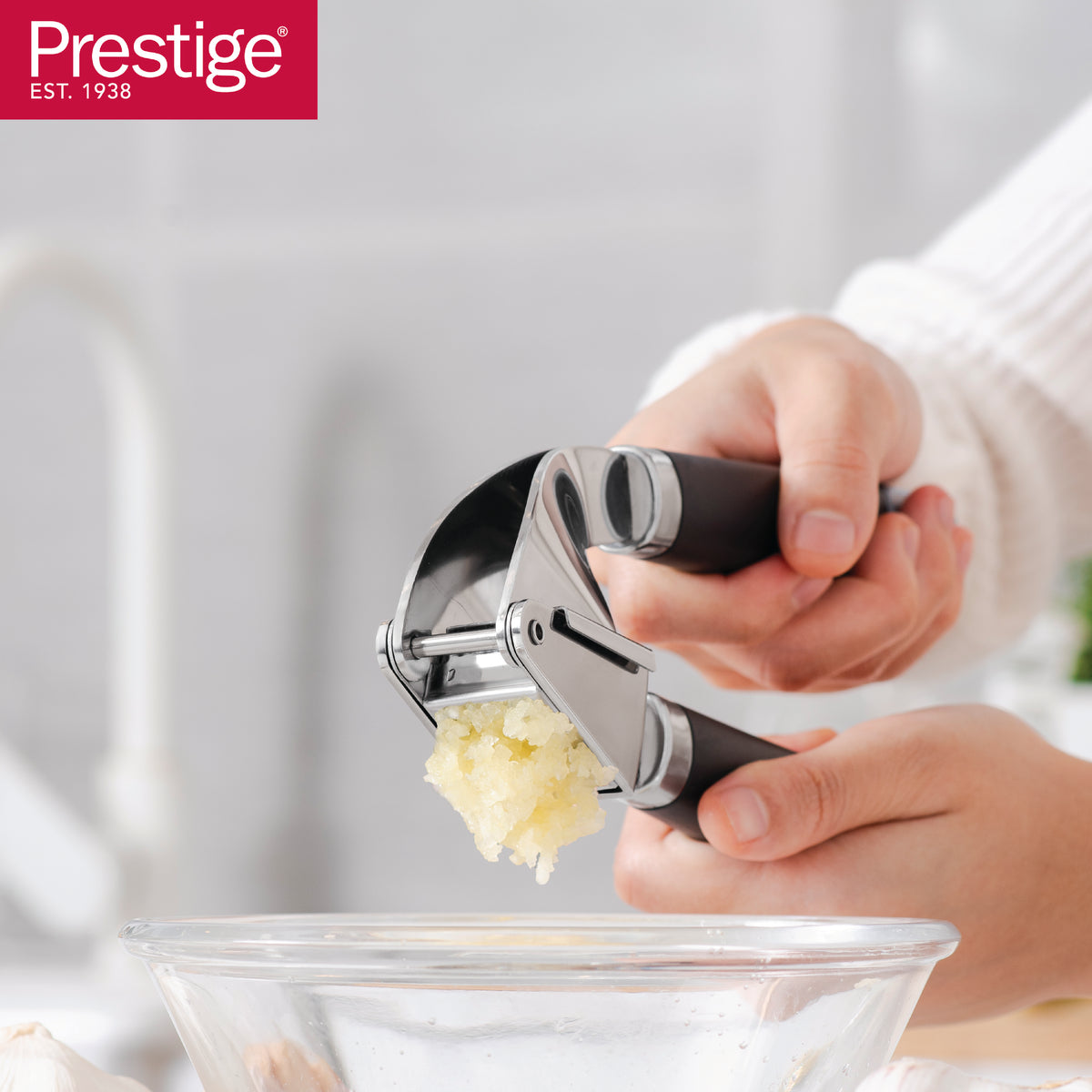 Prestige Elite Garlic Press