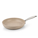 Korkmaz Granita 7 Pieces Non-Stick Cookware Set | Forged Aluminum Granite Coated Induction Base Cookware Pots and Pans Set | Beige - KA1272