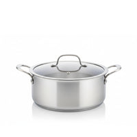 Prestige Tri Ply Stainless Steel 9 Pcs Cooking Set | Induction + all hob suitable | Pots and Pans Set | PR81201