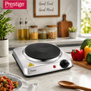 Prestige Ceramic Single Hotplate Stainless Steel Body With 185 Mm Heating Zone | 1500W - PR81402
