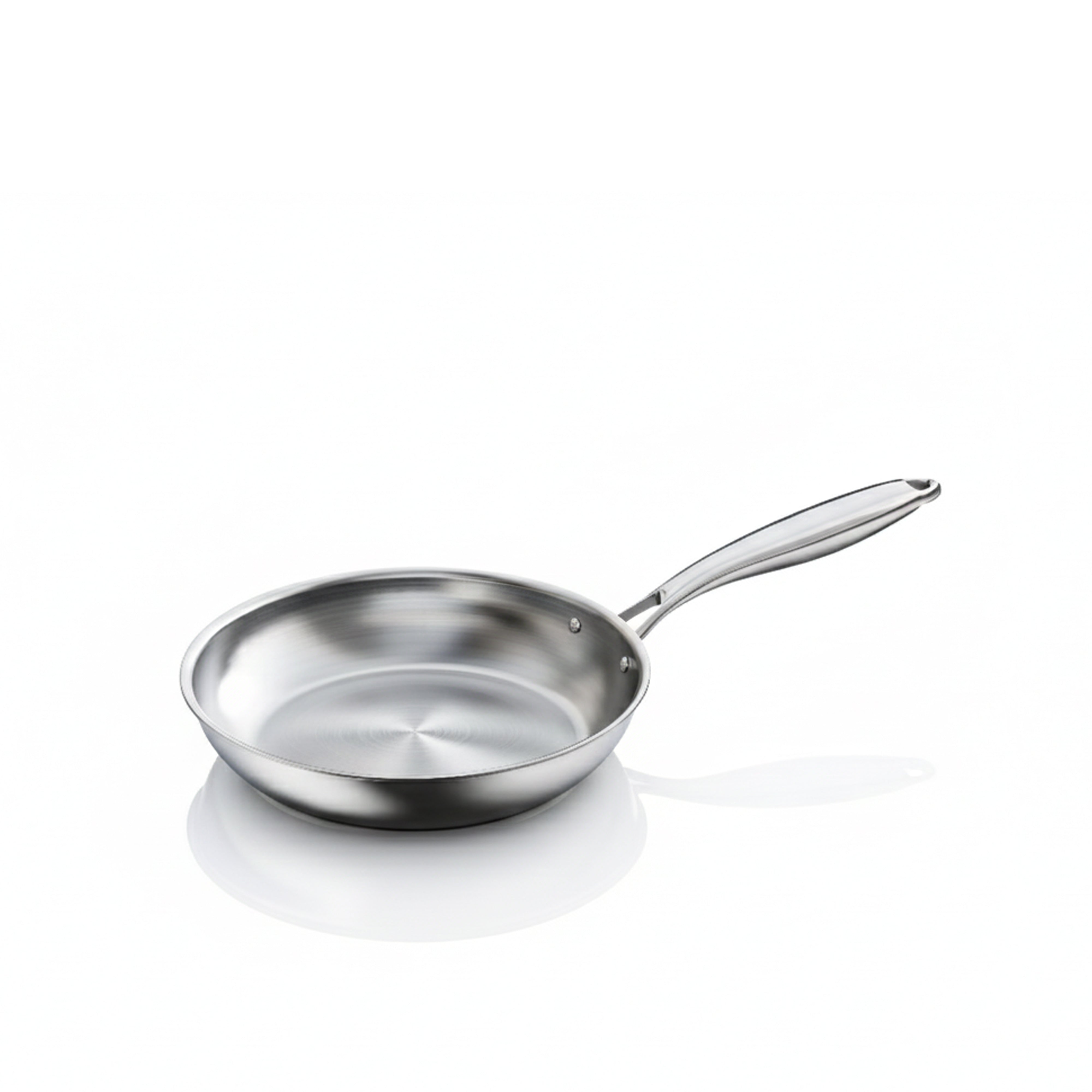 Prestige Tri Ply S/S Twin Frypan Set 24Cm / 28Cm Fry Pan | Induction + all hob suitable | Pots and Pans Set | PR81205