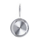 Prestige Tri Ply S/S Twin Frypan Set 24Cm / 28Cm Fry Pan | Induction + all hob suitable | Pots and Pans Set | PR81205