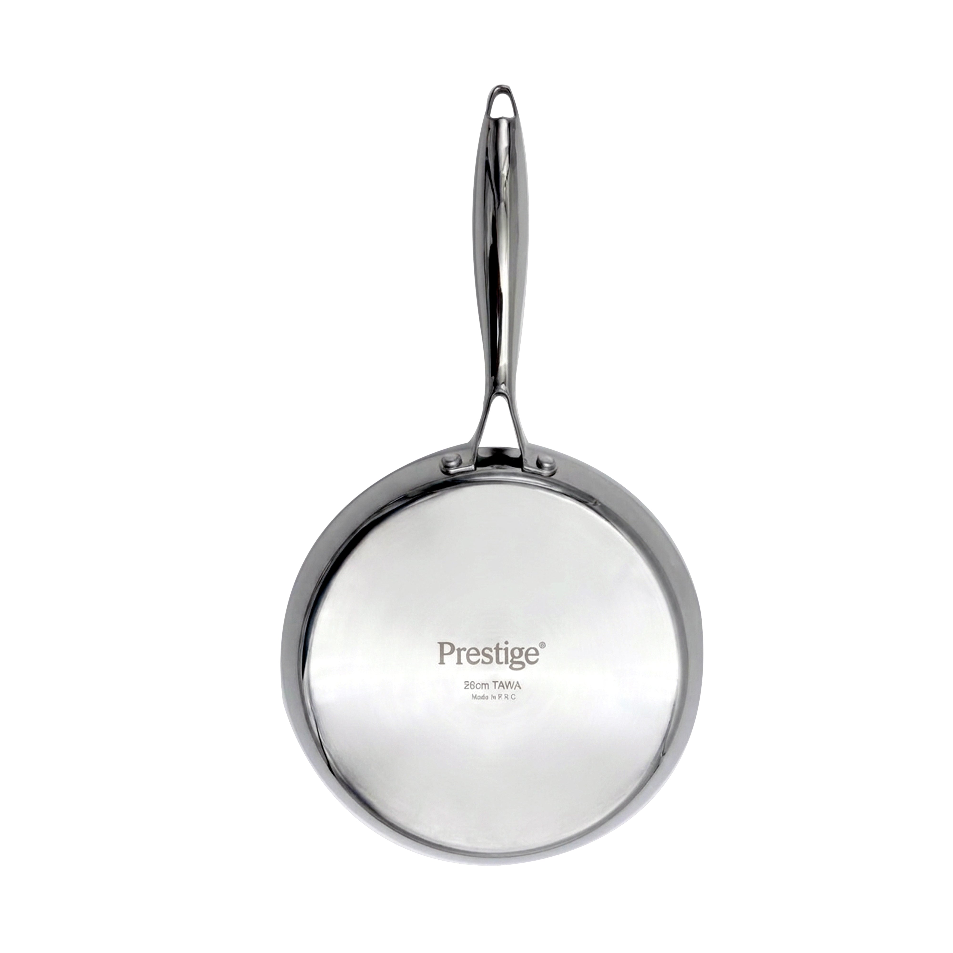 Prestige Infinity Tri Ply Stainless Steel 28cm Tawa | Induction + all hob suitable | PR81212