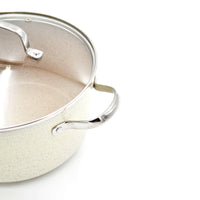 Korkmaz Granita Alu. Stainless Steel Casserole Pot 24X12.5Cm / 5.0L. | KA1261