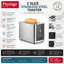 Prestige 2 Slice 800W Stainless Steel Toaster with Digital Touchscreen Interface | PR81535