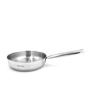 Prestige Infinity Stainless Steel Open Fry Pan 24cm | Induction Compatible Frying Pan | Silver - PR77367