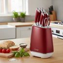 Prestige 8-Piece Stainless Steel Knife Block Set | Knife set with stand | PR50551