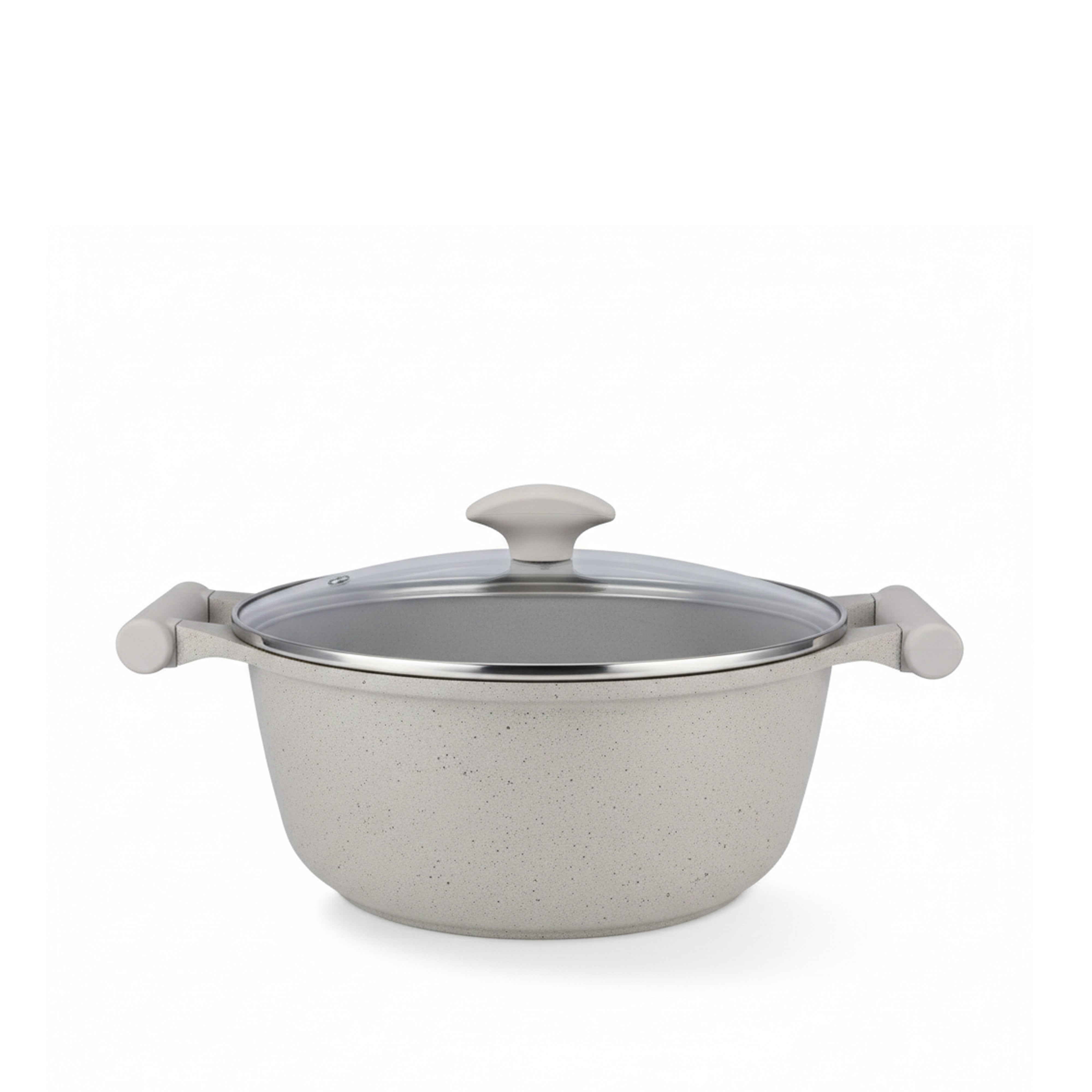 Prestige Essentials 12-Piece Grey Granite Cookware Set | Non-Stick Pots and Pans Set | Induction Compatible Cooking Set | PR80978