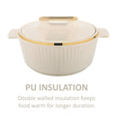 Asian Fancy Insulated Casserole Dlx 2500 Ml - Beige | AF2090B