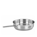 Korkmaz Alfa Grande 14 Pieces Stainless Steel Cookware Set | Stainless Steel Induction Compatible Tri-Ply Bottom Pots and Pans Set | Silver - KA1089