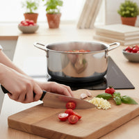 Prestige 3Pc Knife Set | Stainless Steel Blades Essential Kitchen Knives for Precision Cutting and Chopping Silver | PR48876