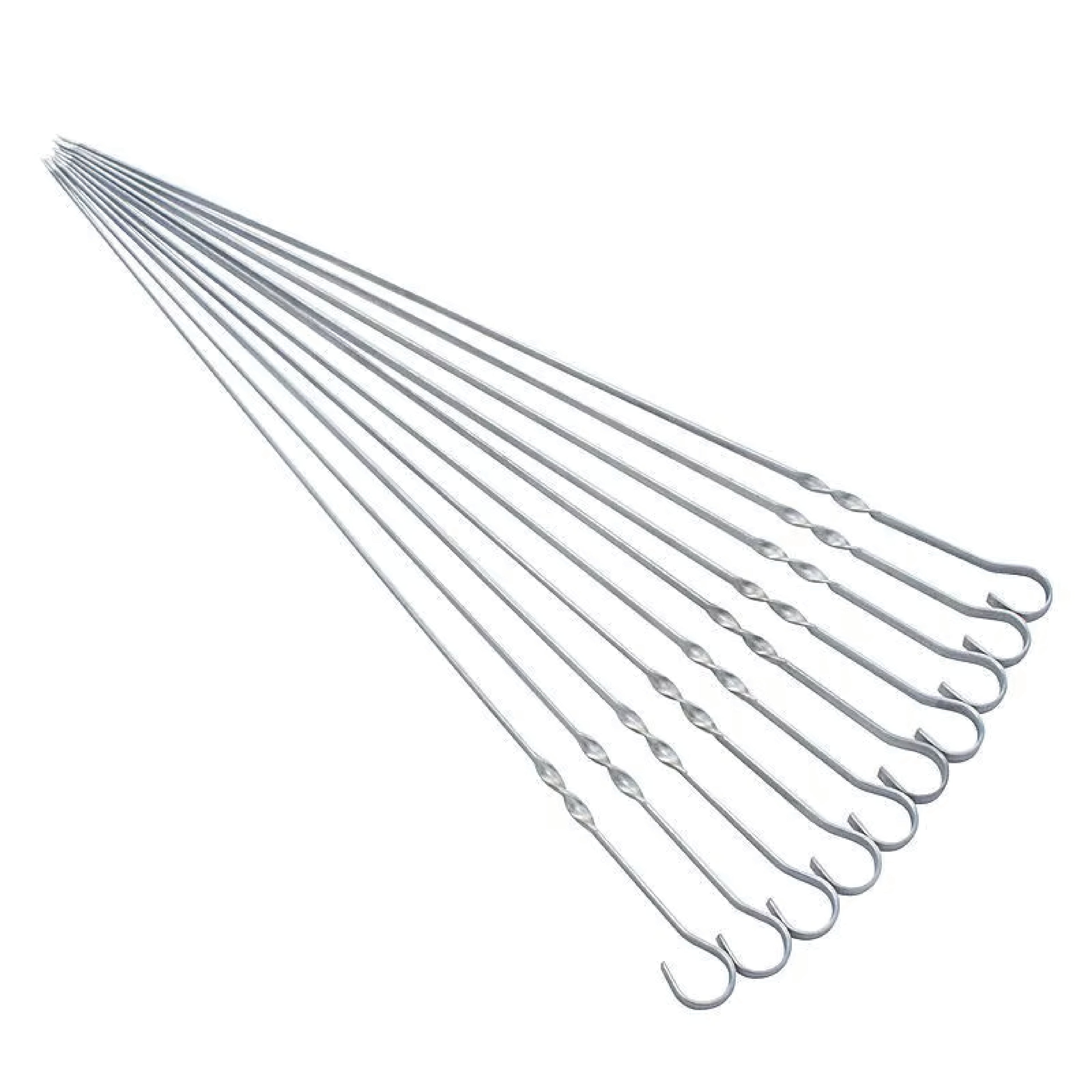 Prestige 10-Piece Barbeque Skewer Set | Food-Grade Stainless Steel Barbeque Skewer | PR50631