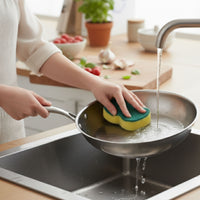 Prestige Tri Ply S/S Twin Frypan Set 24Cm / 28Cm Fry Pan | Induction + all hob suitable | Pots and Pans Set | PR81205