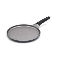 Prestige Essentials Flat Tawa 24cm | Non-Stick Granite Coating Dosa Pan | Induction Base Tawa Pan for Dosa/Roti/Chapati with Stick Handle | Black - PR81166