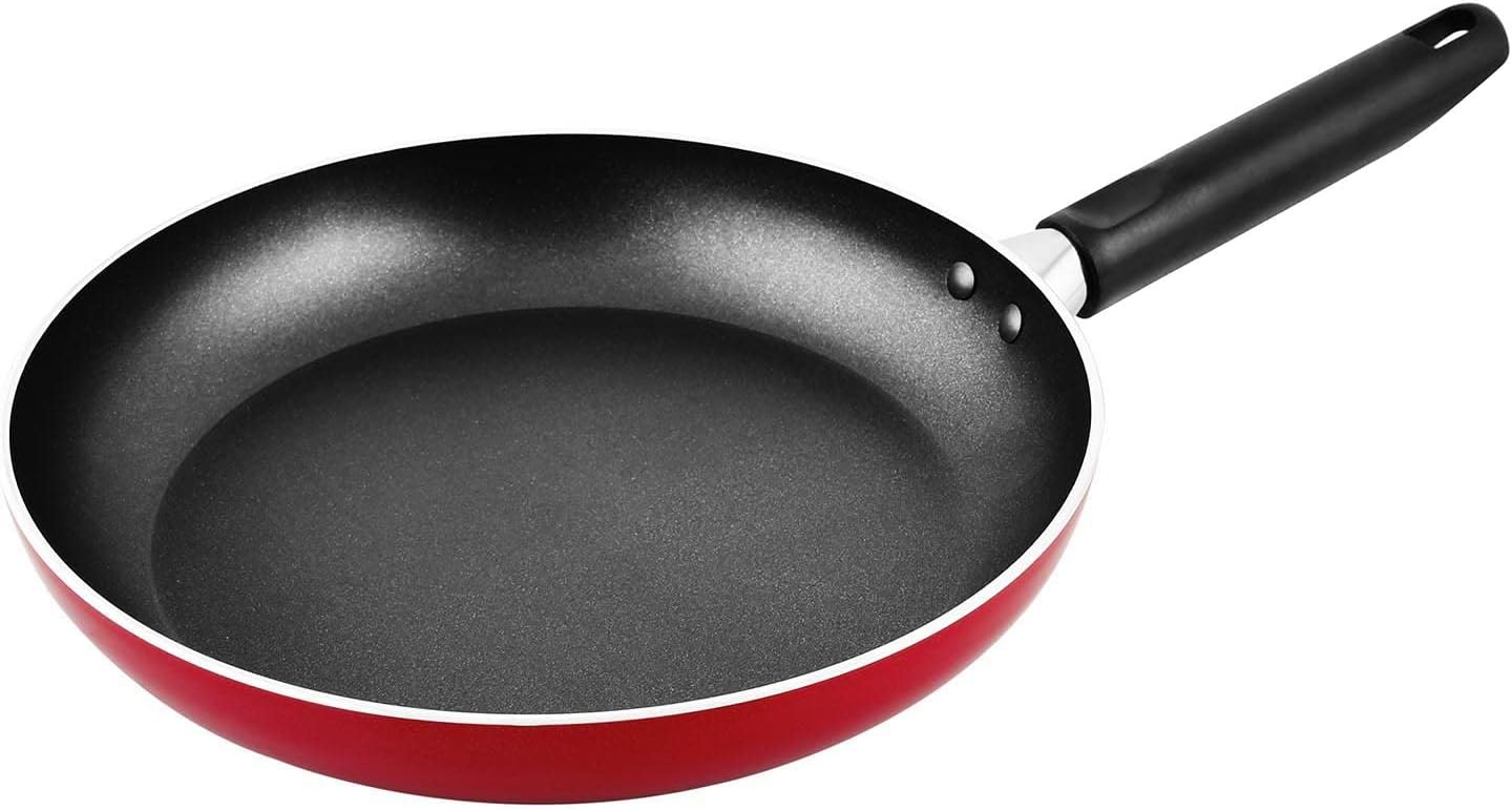 Prestige Classique Non-Stick Fry Pan 32 cm | 3X Ultra Tough Frying Pan | Red - PR21253