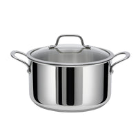 Prestige Infinity Tri Ply Stainless Steel 24cm Casserole With Lid | Induction + all hob suitable | PR81192