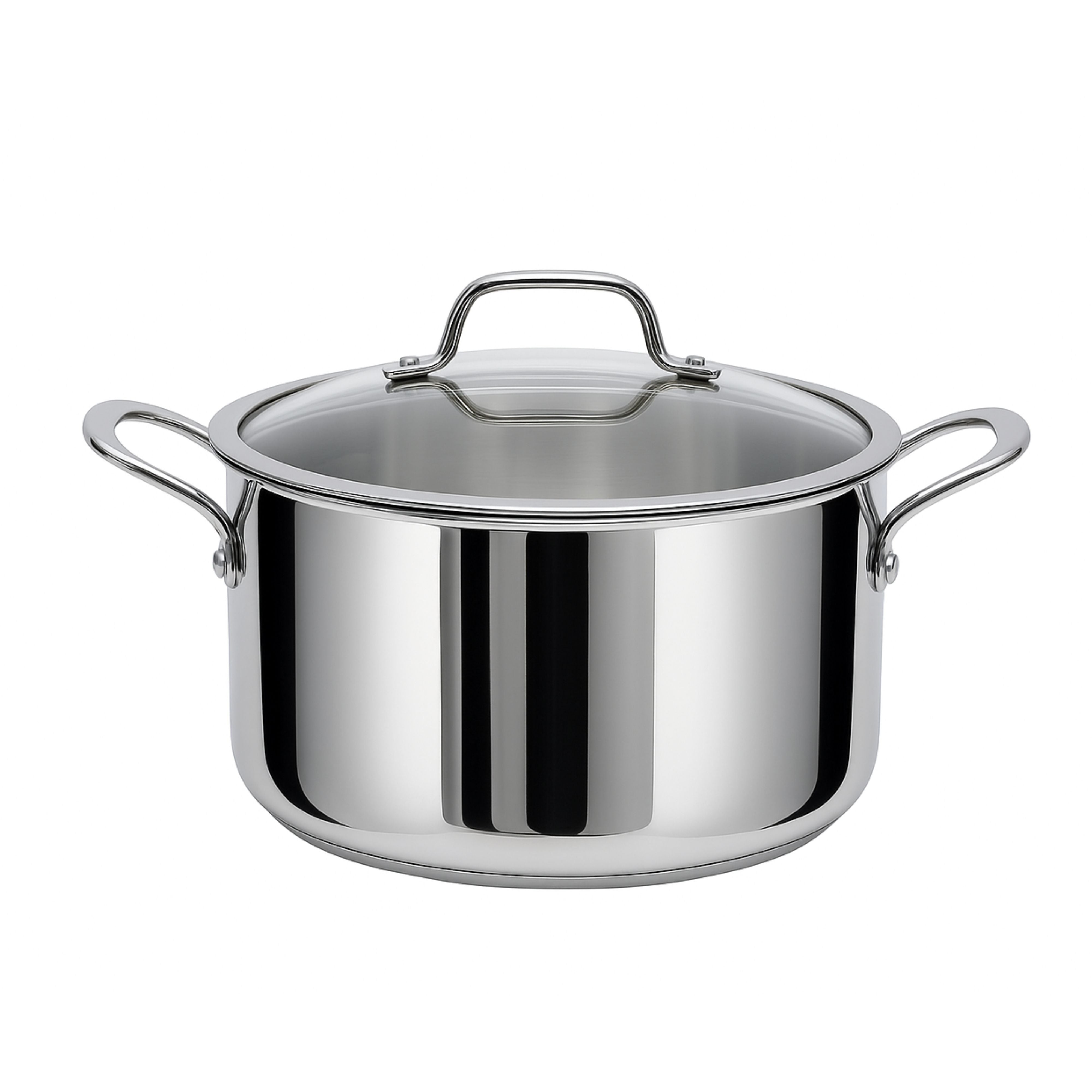Prestige Infinity Tri Ply Stainless Steel 24cm Casserole With Lid | Induction + all hob suitable | PR81192