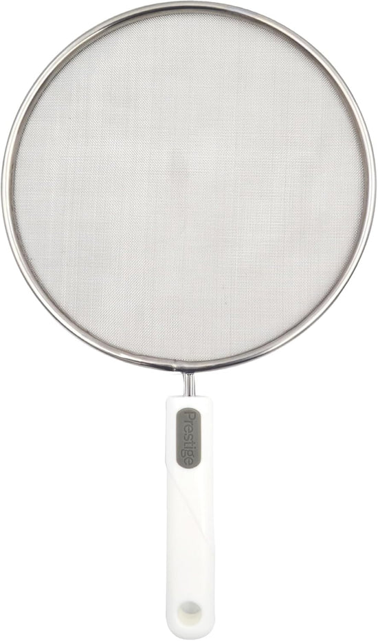 Prestige Splatter Guard 29cm | Premium Stainless Steel Oil Splatter Screen for Frying Pans | Kitchen Essential for Clean Cooking | PR49054