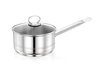 Prestige S/Steel 14 cm Sauce Pan with Glass Lid | PR81137